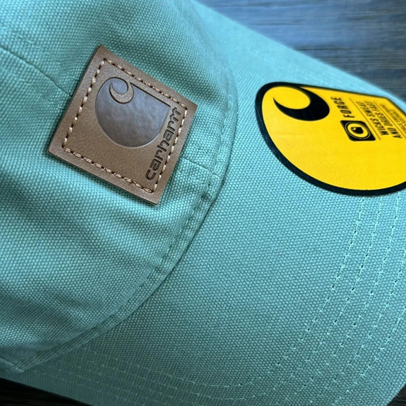 Carhartt Force Sweatband,Canvas 100% cotton,fast dry,hook/loop,logo patch cap - Picture 2 of 6